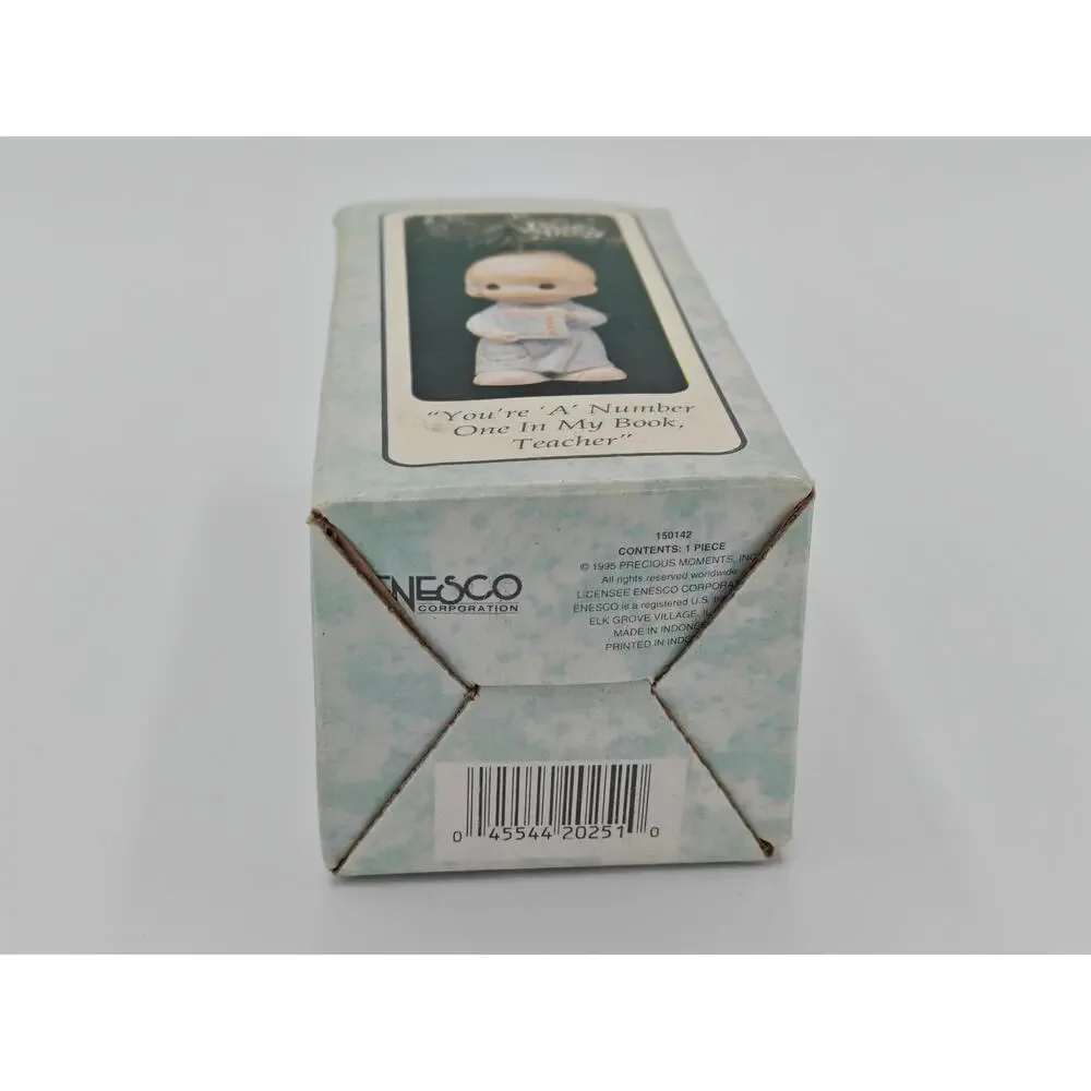 Precious Moments 150142 Youre A Number One In My Book Teacher Enesco 1995